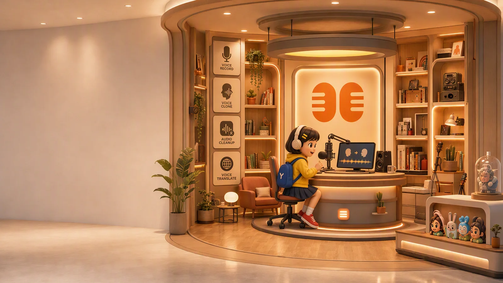 SoundForge miniature voice studio